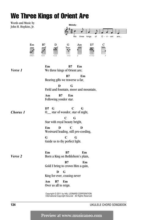 Instrumental version: For ukulele by John H. Hopkins Jr.