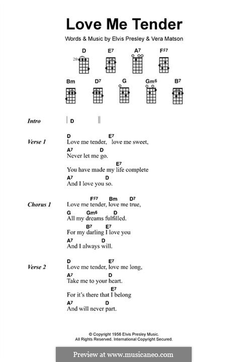 Vocal version: Lyrics and chords by Vera Matson