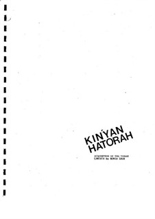 Kinyan HaTorah: Kinyan HaTorah by Bonia Shur