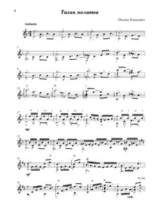 A quiet prayer: A quiet prayer by Oksana Kovalevich