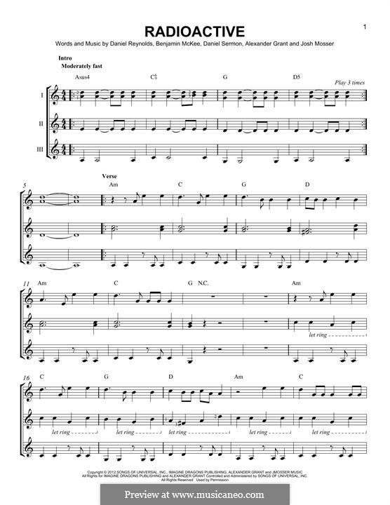Radioactive imagine dragons текст. Радиоактивен на русском текст. Радиоактив на гитаре табы. Radioactive аккорды. Ноты radioactive imagine dragons для фортепиано.