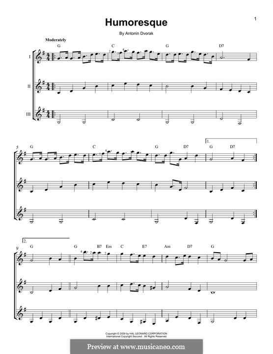 No.7 in G Flat Major (Printable scores): For any instrument by Antonín Dvořák