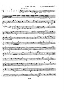 Woodwind Quintet in E Minor, Op.88 No.1: Horn in E part by Anton Reicha