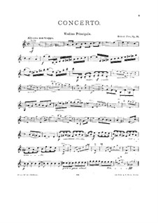 Concerto for Violin and Orchestra No.2, Op.16: Arrangement for vioin and piano – solo part by Hubert Ries