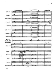 Concerto for Piano and Orchestra in C Sharp Minor, Op.30: Full score by Nikolai Rimsky-Korsakov