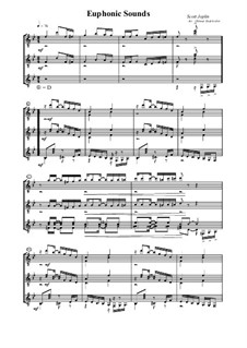 Euphonic Sounds: For guitar by Scott Joplin