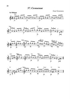 Сомнение ля минор by O. Kopenkov - free download on MusicaNeo