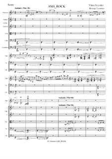ASH_ROCK for string orchestra and dulcimer, Op.34: ASH_ROCK for string orchestra and dulcimer by Viktor Telychko