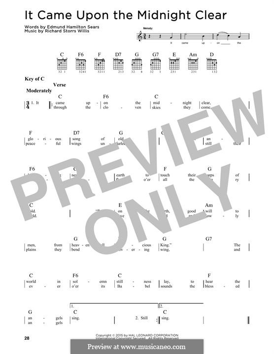 Guitar version: With tab by Richard Storrs Willis