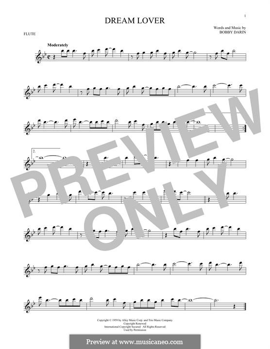Dream Lover: For flute by Bobby Darin