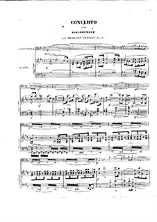 Cello Concerto in B Minor, Op.5: Version for cello and piano by Adrien-François Servais
