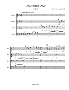 Bogoroditse Devo: No.4 by Hristo Tsanov
