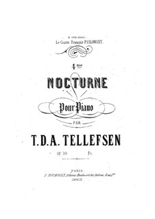Nocturne No.4, Op.39: Nocturne No.4 by Thomas Tellefsen