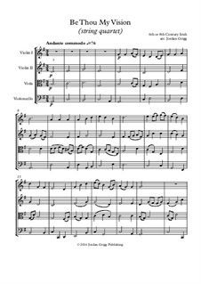 Chamber version: For string quartet by folklore