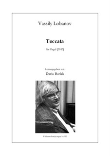 Toccata für Orgel: Toccata für Orgel by Vassily Lobanov