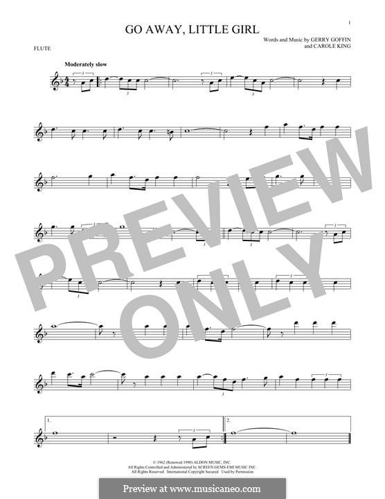 Go Away, Little Girl: For flute by Carole King, Gerry Goffin