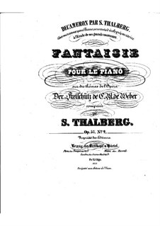 Décaméron, Op.57: No.2 Fantasia on Themes from 'Der Freischütz' by Weber by Sigismond Thalberg