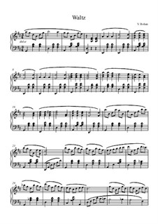 Вальс, Op.1: Вальс by Bohan Vladimir