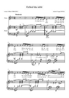 Your lovely eye (Ochiul tău iubit): Your lovely eye (Ochiul tău iubit) by Eugen Doga