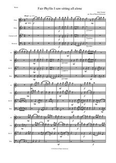 Fair Phyllis I Saw: For wind quartet by John Farmer