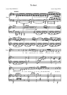 You go away (Te duci): You go away (Te duci) by Eugen Doga