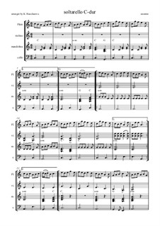 Saltarello C-dur: Saltarello C-dur by Unknown (works before 1850)