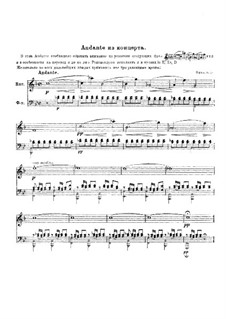 Andante from Concert: Andante from Concert by Antonio Vivaldi