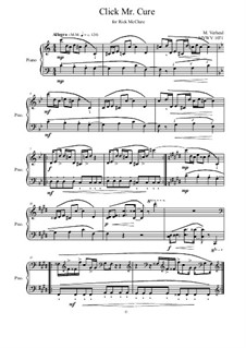 Click Mr. Cure for piano, MVWV 1070: Click Mr. Cure for piano by Maurice Verheul