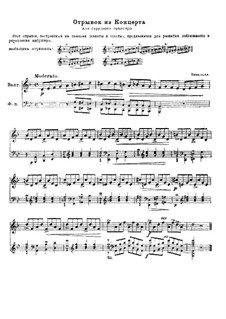 Fragment from Concert: Fragment from Concert by Antonio Vivaldi