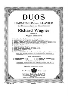 Gralsfeier: For harmonium and piano by Richard Wagner