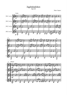 Jagdständchen, Op.120: Jagdständchen by Dieter Angerer