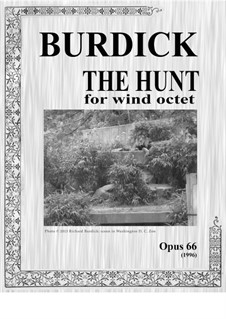 The Hunt for Wind Octet, Op.66: The Hunt for Wind Octet by Richard Burdick