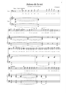 Le roi de Lahore (The King of Lahore): Arioso de le roi (G Flat Major) by Jules Massenet