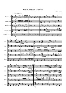 Guter Anblick Marsch, Op.121: Guter Anblick Marsch by Dieter Angerer