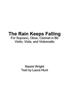 The Rain Keeps Falling: The Rain Keeps Falling by Naomi R Wright