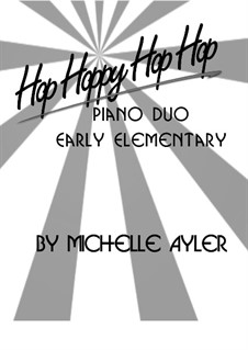 Hop Hoppy Hop Hop (Beginning Piano Duo): Hop Hoppy Hop Hop (Beginning Piano Duo) by MEA Music
