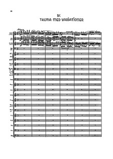 Symphony No.6 'Simple', FS 116: Movement IV by Carl Nielsen