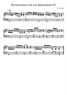 Musical theme No.3: Musical theme No.3 by Dmitri Solovyov