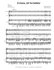 Instrumental version: Duet for soprano and tenor solo (with accompaniment track) by John Francis Wade