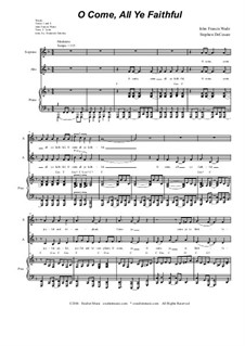 Instrumental version: Duet for soprano and alto solo by John Francis Wade