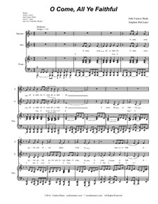 Instrumental version: Duet for soprano and alto solo (with accompaniment track) by John Francis Wade
