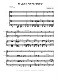 Instrumental version: Duet for C-instruments by John Francis Wade