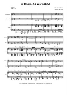 Instrumental version: Duet for Bb-trumpet and french horn by John Francis Wade