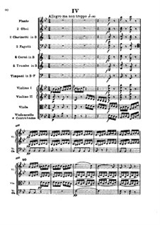 Symphony No.4, Op.60: Movement IV by Ludwig van Beethoven