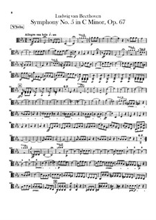 Complete Symphony: Violas part by Ludwig van Beethoven