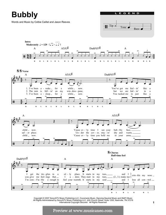 Bubbly: Drum set by Jason Reeves