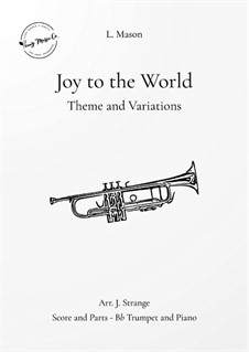 Joy to the World: For Bb trumpet by Lowell Mason