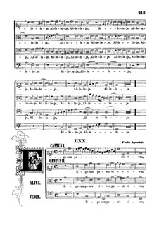 Ego sum panis vivus: Vocal score by Paolo Agostini
