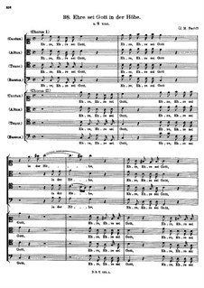 Ehre sei Gott in der Höhe: Ehre sei Gott in der Höhe by Johann Michael Bach