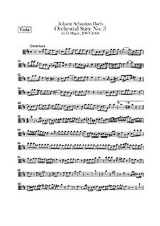 Complete Cycle: Viola part by Johann Sebastian Bach